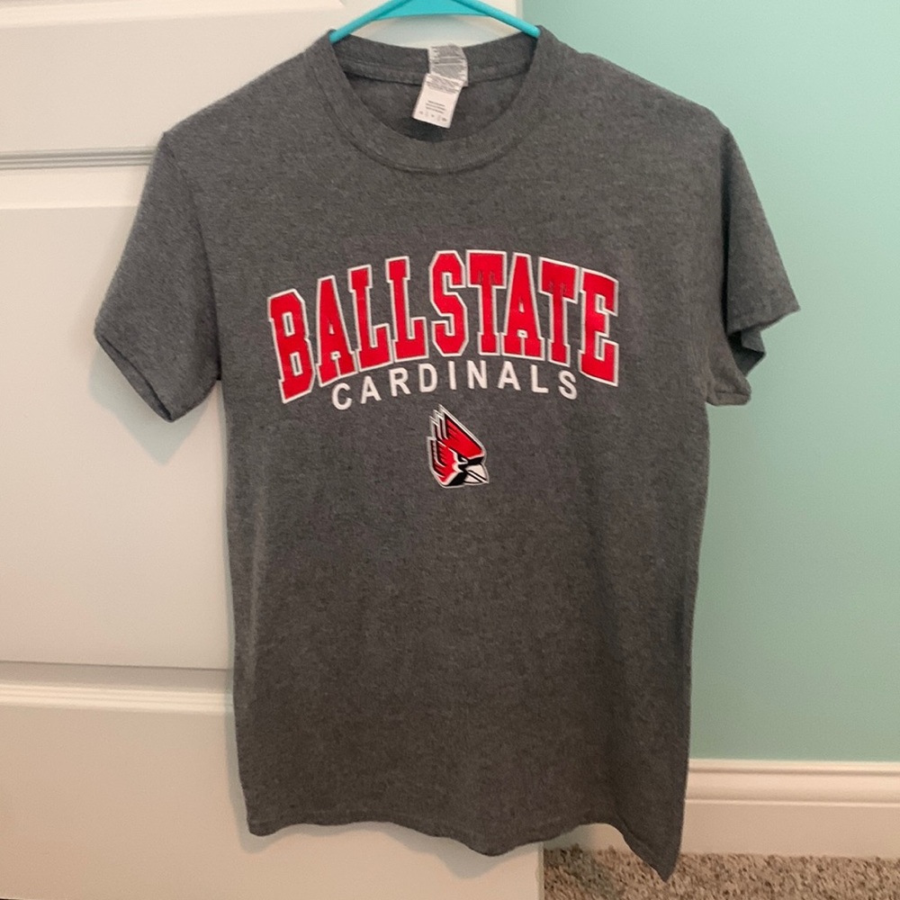Gray Cardinals Ball State T-Shirt